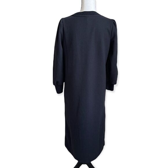 Women's Long Sleeve High Slit Knit Dress - Who What Wear - Picture 5 of 7